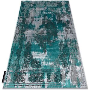 Rugsx - Modern de luxe carpet 6827 Abstraction, vintage - structural green / grey green 140x190 cm Rugsx - Modern de luxe carpet 6827 Abstraction, vintage - structural green / grey green 140x190 cm