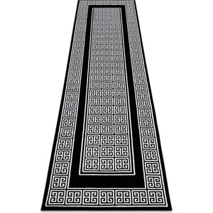 Dywany Łuszczów GLOSS Carpet - Greek black / ivory - Modern Runner Dywany Łuszczów GLOSS Carpet - Greek black / ivory - Modern Runner