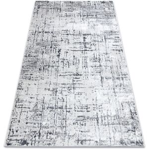 RugsX Mefe Grey/White Modern Carpet - 8722 Lines RugsX Mefe Grey/White Modern Carpet - 8722 Lines