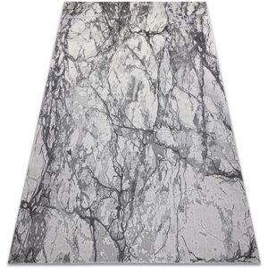 RUGSX Modern NOBLE carpet 9962 65 Marble, stone - structural two levels of fleece cream / grey beige 80x150 cm RUGSX Modern NOBLE carpet 9962 65 Marble, stone - structural two levels of fleece cream / grey beige 80x150 cm