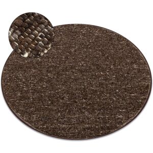 RugsX NEPAL 2100 Brown Wool Carpet - Double-Sided, Handmade RugsX NEPAL 2100 Brown Wool Carpet - Double-Sided, Handmade