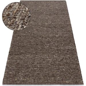 RUGSX NEPAL 2100 tabac brown carpet - woolen, double-sided, natural brown 160x220 cm RUGSX NEPAL 2100 tabac brown carpet - woolen, double-sided, natural brown 160x220 cm