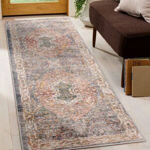 Lord Of Rugs - Nova 8881C Traditional Vintage Classical Bordered Medallion Green Rug Floor Mat Carpet Hallway 66 x 220 cm (2'5''x7'3'') Runner Lord Of Rugs - Nova 8881C Traditional Vintage Classical Bordered Medallion Green Rug Floor Mat Carpet Hallway 66 x 220 cm (2'5''x7'3'') Runner