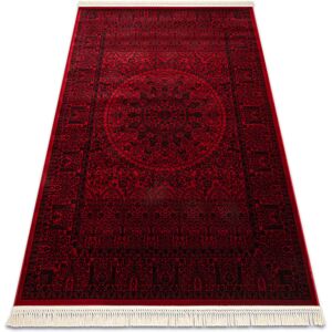 RugsX ORIENT 6039 Carpet - Burgundy/Black, Fringes, Oriental, 250x350 cm RugsX ORIENT 6039 Carpet - Burgundy/Black, Fringes, Oriental, 250x350 cm