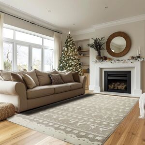 REA Plush carpet clover bergen beige 1.602.30 REA Plush carpet clover bergen beige 1.602.30