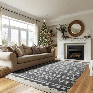 REA Plush carpet clover bergen grey 1.201.70 REA Plush carpet clover bergen grey 1.201.70