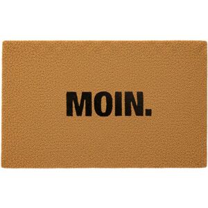 Relaxdays Coconut Doormat 80x50cm, Door Mat MOIN, Non-slip, Weatherproof, Indoor & Outdoor, Natural/Black Relaxdays Coconut Doormat 80x50cm, Door Mat MOIN, Non-slip, Weatherproof, Indoor & Outdoor, Natural/Black