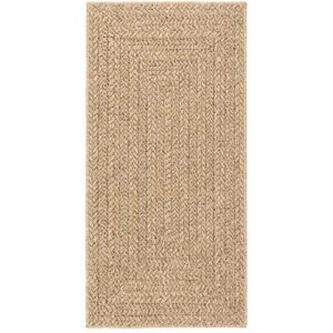 vidaXL ZIZUR Beige Rug - Indoor Outdoor Durable Polypropylene Natural Look vidaXL ZIZUR Beige Rug - Indoor Outdoor Durable Polypropylene Natural Look