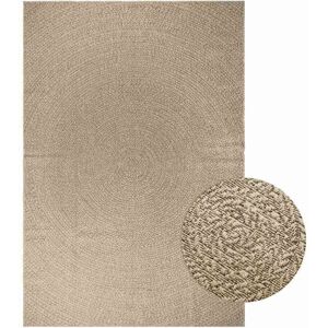 vidaXL Rug ZIZUR Beige 200x290 cm Jute Look Indoor Outdoor - Rug vidaXL Rug ZIZUR Beige 200x290 cm Jute Look Indoor Outdoor - Rug