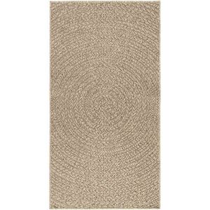 vidaXL Rug ZIZUR Beige 80x150 cm Jute Look Indoor Outdoor - Rug vidaXL Rug ZIZUR Beige 80x150 cm Jute Look Indoor Outdoor - Rug