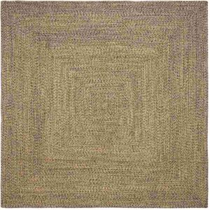 Area Rugs Square Natural and Black 200 x 200 cm Jute vidaXL Area Rugs Square Natural and Black 200 x 200 cm Jute vidaXL