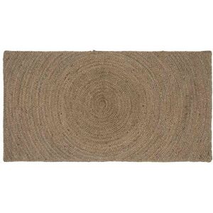 Rug Grey 60 x 110 cm Jute vidaXL Rug Grey 60 x 110 cm Jute vidaXL