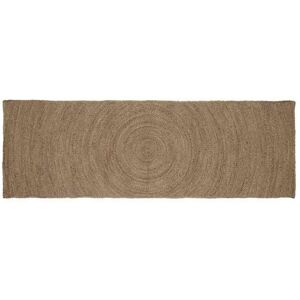 Rug Grey 80 x 300 cm Jute vidaXL Rug Grey 80 x 300 cm Jute vidaXL