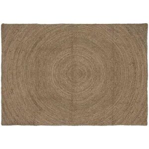 Rug Grey 140 x 200 cm Jute vidaXL Rug Grey 140 x 200 cm Jute vidaXL
