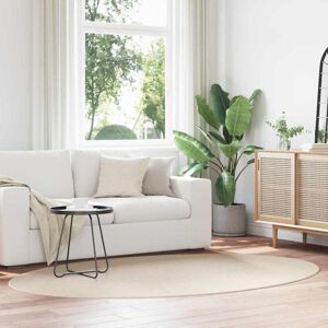 vidaXL huarte Beige Oval Carpet - Indoor Interior Rug vidaXL huarte Beige Oval Carpet - Indoor Interior Rug