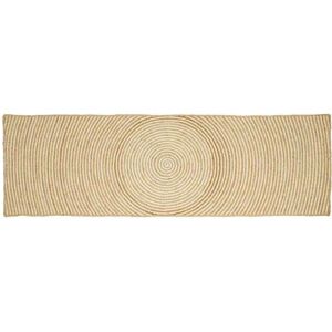 Rug Natural and White 80 x 200 cm Jute vidaXL Rug Natural and White 80 x 200 cm Jute vidaXL