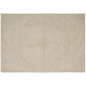 Rug Natural and White 240 x 340 cm Jute vidaXL Rug Natural and White 240 x 340 cm Jute vidaXL