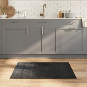 Rug Rectangular Grey 70x100 cm Bamboo Vidaxl Rug Rectangular Grey 70x100 cm Bamboo Vidaxl