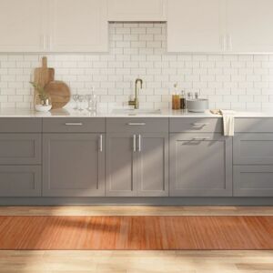 vidaXL Rug Rectangular Brown 70x500 cm Bamboo - Rug vidaXL Rug Rectangular Brown 70x500 cm Bamboo - Rug