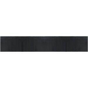 Rug Rectangular Black 70x400 cm Bamboo Vidaxl Rug Rectangular Black 70x400 cm Bamboo Vidaxl