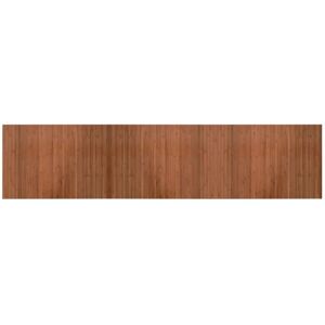 Rug Rectangular Brown 70x300 cm Bamboo vidaXL Rug Rectangular Brown 70x300 cm Bamboo vidaXL