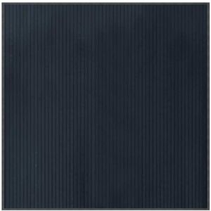 Rug Square Grey100x100 cm Bamboo Vidaxl Rug Square Grey100x100 cm Bamboo Vidaxl