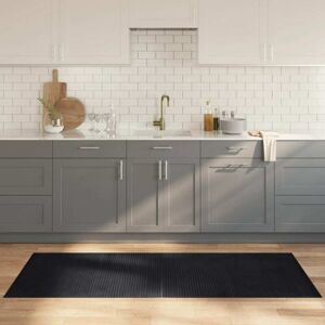 Rug Rectangular Black 80x200 cm Bamboo Vidaxl Rug Rectangular Black 80x200 cm Bamboo Vidaxl