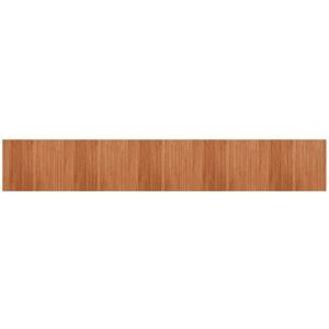 Rug Rectangular Brown 80x500 cm Bamboo vidaXL Rug Rectangular Brown 80x500 cm Bamboo vidaXL