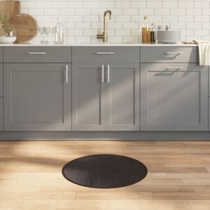 Rug Round Dark Brown60 cm Bamboo Vidaxl Rug Round Dark Brown60 cm Bamboo Vidaxl