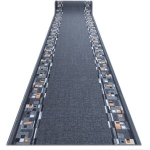 RUGSX Runner anti-slip bombay grey 80cm grey 80x1300 cm RUGSX Runner anti-slip bombay grey 80cm grey 80x1300 cm