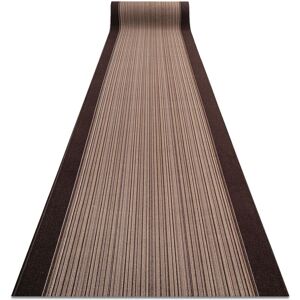 RUGSX Runner anti-slip CARNABY brown 80cm brown 80x970 cm RUGSX Runner anti-slip CARNABY brown 80cm brown 80x970 cm