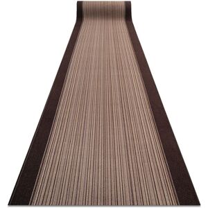 RUGSX Runner anti-slip CARNABY brown 80cm brown 80x750 cm RUGSX Runner anti-slip CARNABY brown 80cm brown 80x750 cm