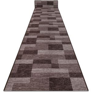 Rugsx - Runner anti-slip icona gum brown 120cm brown 120x550 cm Rugsx - Runner anti-slip icona gum brown 120cm brown 120x550 cm