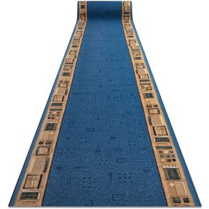 RUGSX Runner anti-slip jena blue 67cm blue 67x930 cm RUGSX Runner anti-slip jena blue 67cm blue 67x930 cm