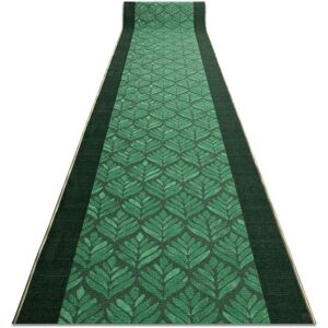 RUGSX Runner, anti-slip leaves, gum green 110cm green 110x130 cm RUGSX Runner, anti-slip leaves, gum green 110cm green 110x130 cm