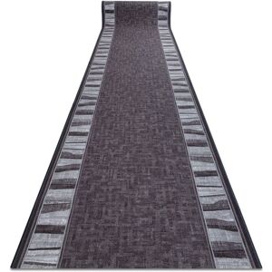 Rugsx - Runner anti-slip linea gum grey 100cm grey 100x450 cm Rugsx - Runner anti-slip linea gum grey 100cm grey 100x450 cm
