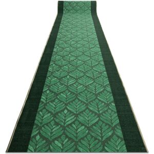 RUGSX Runner, anti-slip leaves, gum green 57cm green 57x140 cm RUGSX Runner, anti-slip leaves, gum green 57cm green 57x140 cm