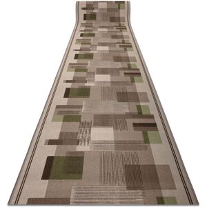 RUGSX Runner anti-slip LISTRA gum Geometric beige 80cm beige 80x490 cm RUGSX Runner anti-slip LISTRA gum Geometric beige 80cm beige 80x490 cm
