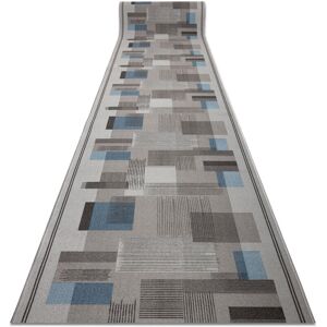 RUGSX Runner anti-slip LISTRA gum Geometric grey 80cm grey 80x280 cm RUGSX Runner anti-slip LISTRA gum Geometric grey 80cm grey 80x280 cm