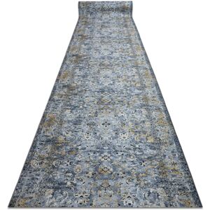 RugsX Brand Lotus Nomad Grey Anti-slip Runner - Rug RugsX Brand Lotus Nomad Grey Anti-slip Runner - Rug