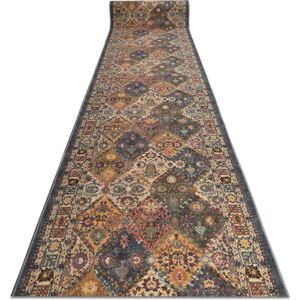 Rugsx - Runner anti-slip modern classic beige / grey 19 67cm multicolour 67x620 cm Rugsx - Runner anti-slip modern classic beige / grey 19 67cm multicolour 67x620 cm