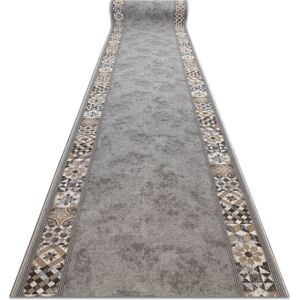 RUGSX Runner anti-slip MURCIA LISBON TILES Frame gum grey 80cm grey 80x190 cm RUGSX Runner anti-slip MURCIA LISBON TILES Frame gum grey 80cm grey 80x190 cm