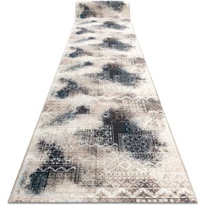 RugsX Beige Patchwork Runner - Anti-slip, Soft, Durable RugsX Beige Patchwork Runner - Anti-slip, Soft, Durable