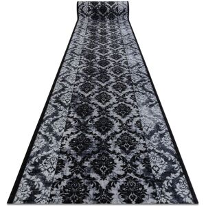 Rugsx - Runner anti-slip romance 67 cm grey grey 67x520 cm Rugsx - Runner anti-slip romance 67 cm grey grey 67x520 cm