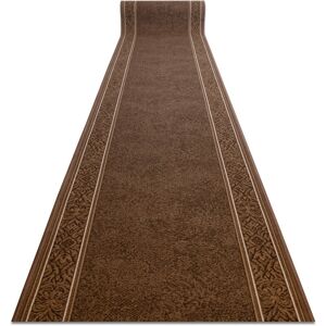 RUGSX Runner anti-slip ST.TROPEZ Frame gum brown 100cm brown 100x380 cm RUGSX Runner anti-slip ST.TROPEZ Frame gum brown 100cm brown 100x380 cm