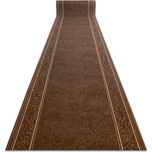 RUGSX Runner anti-slip ST.TROPEZ Frame gum brown 100cm brown 100x440 cm RUGSX Runner anti-slip ST.TROPEZ Frame gum brown 100cm brown 100x440 cm
