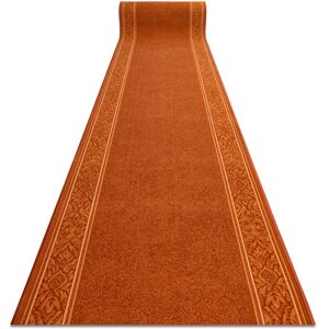 RUGSX Runner anti-slip ST.TROPEZ Frame gum terra 100cm orange 100x950 cm RUGSX Runner anti-slip ST.TROPEZ Frame gum terra 100cm orange 100x950 cm