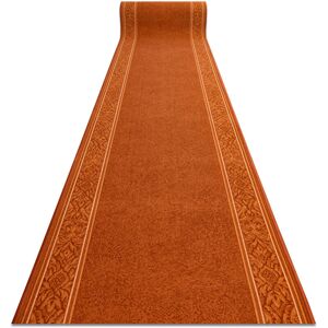 RUGSX Runner anti-slip ST.TROPEZ Frame gum terra 100cm orange 100x840 cm RUGSX Runner anti-slip ST.TROPEZ Frame gum terra 100cm orange 100x840 cm