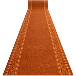 Rugsx - Runner anti-slip st.tropez Frame gum terra 80cm orange 80x800 cm Rugsx - Runner anti-slip st.tropez Frame gum terra 80cm orange 80x800 cm