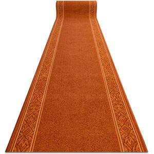 Rugsx - Runner anti-slip st.tropez Frame gum terra 80cm orange 80x650 cm Rugsx - Runner anti-slip st.tropez Frame gum terra 80cm orange 80x650 cm